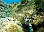 Gabion Wall on Castle Hill .